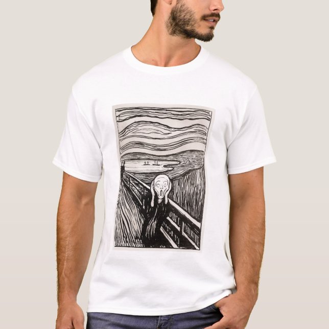 Camiseta Munch é o Gritar 2 (Frente)