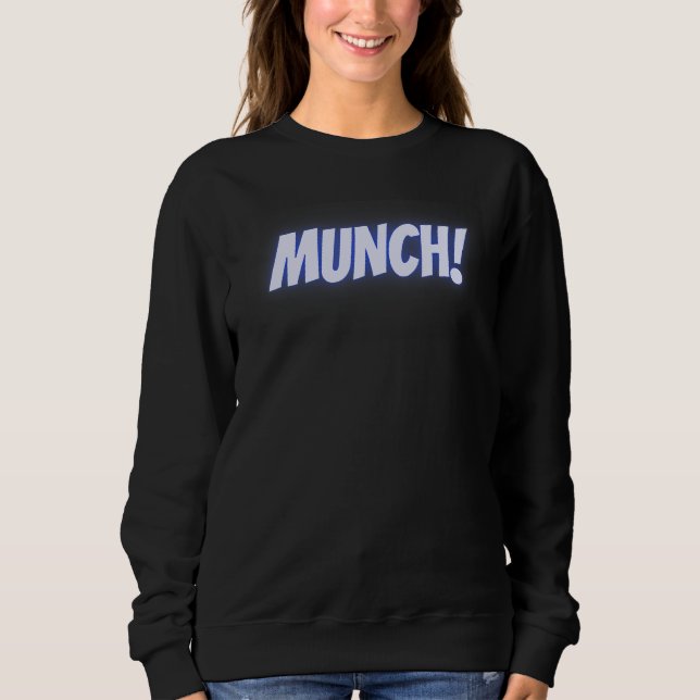 Camiseta Munch in blue (Frente)