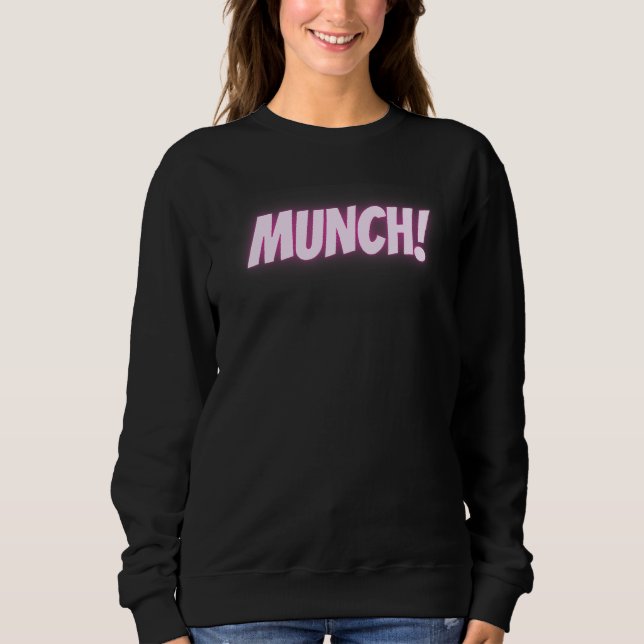Camiseta Munch in pink (Frente)
