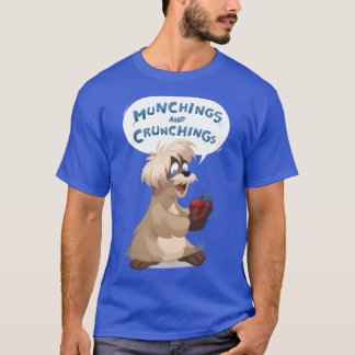 Camiseta Munchings e Crunchings menino engraçado