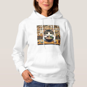 Camiseta Munchkin Cat Eating Ramen