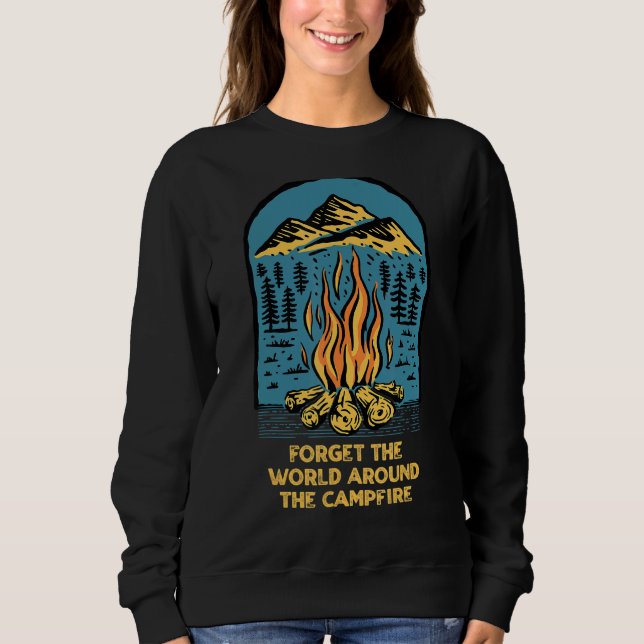 Camiseta Mundo À Volta Da Campanha De Camping Sayper Q (Frente)