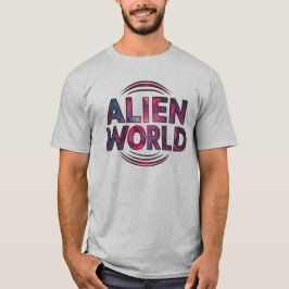 Camiseta Mundo alienígena