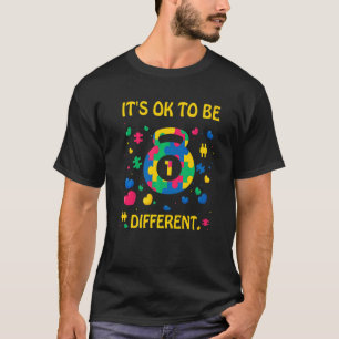 Camiseta Mundo Autismo Mês abril Levantamento de peso Crian