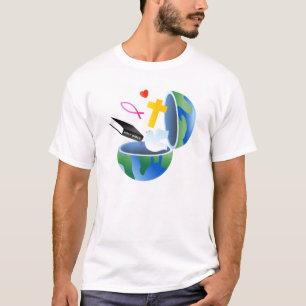 Camiseta Mundo cristão