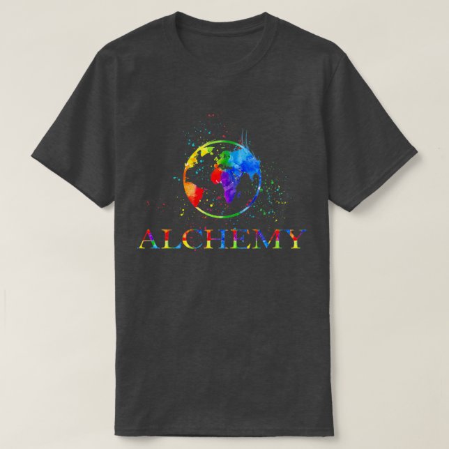 Camiseta Mundo da Alquimia (Frente do Design)