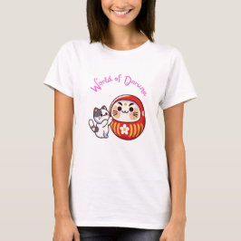 Camiseta Mundo da Arte Daruma
