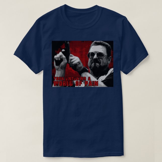 Camiseta Mundo da Dor (Frente do Design)