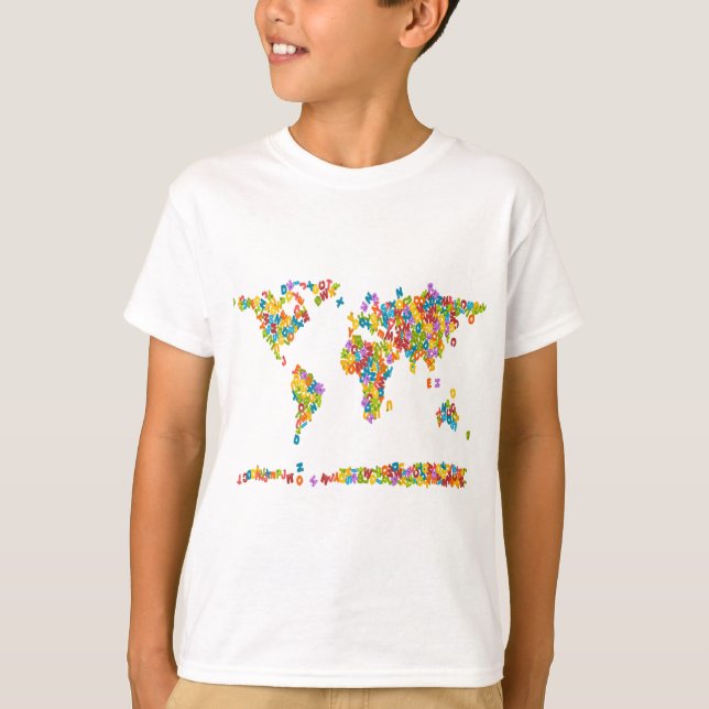 CAMISETA MUNDO DAS LETRAS (Frente)
