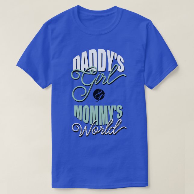 Camiseta Mundo das mães de Daddys (Frente do Design)
