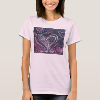 CAMISETA MUNDO DE CORAÇÕES II