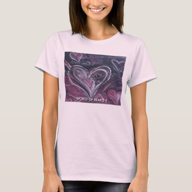 CAMISETA MUNDO DE CORAÇÕES II (Frente)