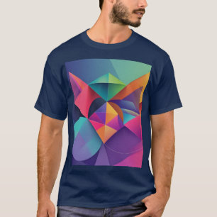 Camiseta Mundo de formas geométricas