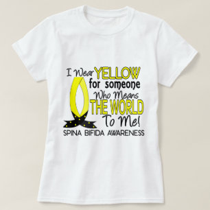 Camiseta Mundo dos meios a mim 1 Spina Bifida