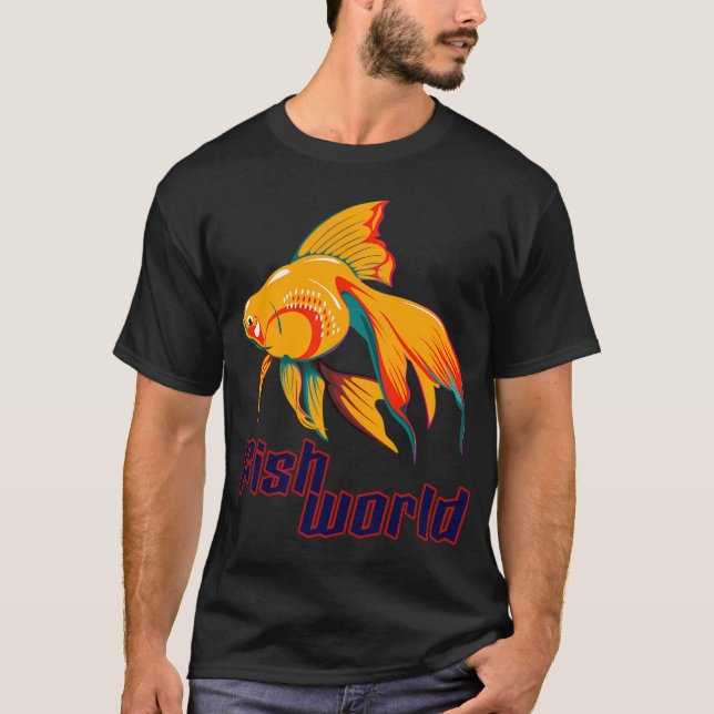 Camiseta Mundo dos Peixes (Frente)