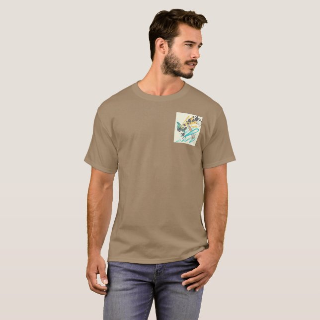 CAMISETA MUNDO ESPACIAL (Frente Completa)