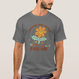 Camiseta Mundo fazer: Melhor Lugar Desde 1951
