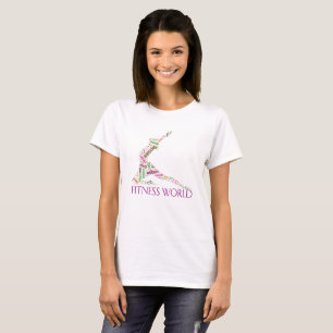 Camiseta mundo malhação