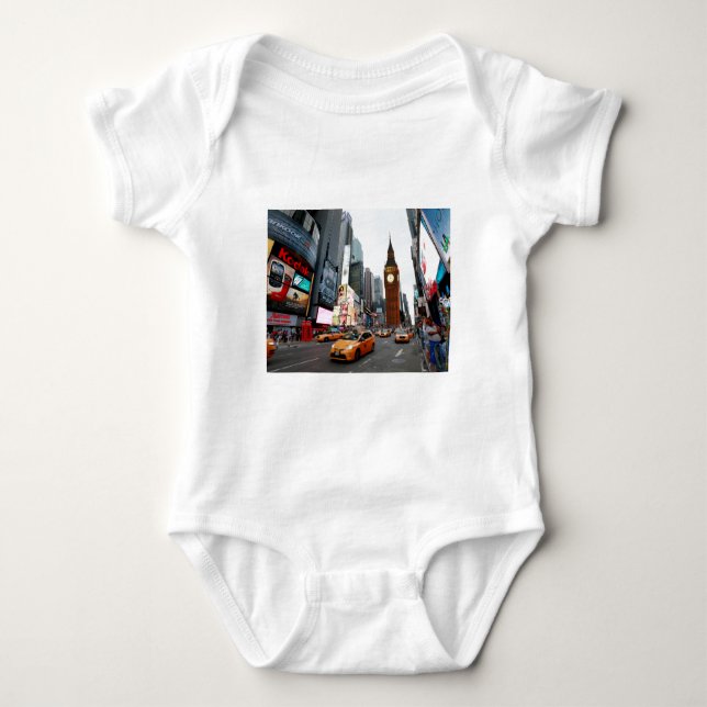 Camiseta Mundo Misturado! - Nova Iorque e Londres (Frente)