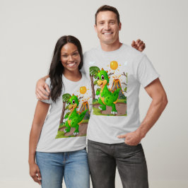 CAMISETA MUNDO PRÉ-HISTÓRICO DOS DINOSSAUROS