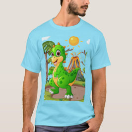 CAMISETA MUNDO PRÉ-HISTÓRICO DOS DINOSSAUROS