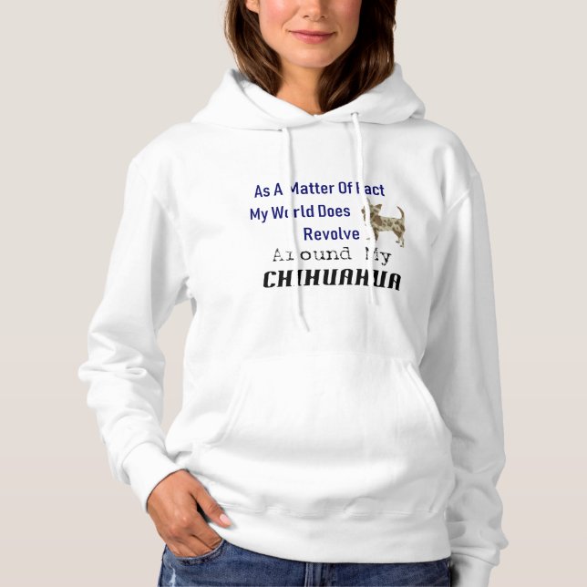 Camiseta Mundo Revola Chihuahua Hoodie (Frente)