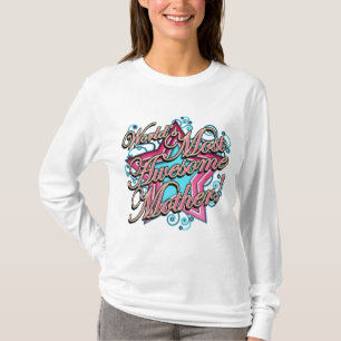 Camiseta Mundos a maioria de mãe impressionante