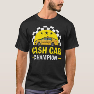 Camiseta Mundos de Trabalho de Driver de Taxi do Cash Cab M