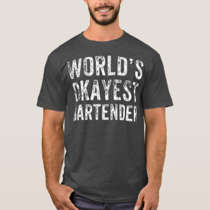 Camiseta Mundos Engraçados BartenderBeer Wine