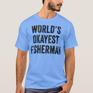 Camiseta Mundos Engraçados Pescadores Mais Pescarados Pai d