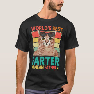 Camiseta Mundos Mais Fartos Quero Dizer Pai Pai Pai Gato D