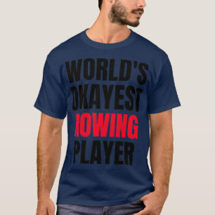 Camiseta Mundos mais gritos que remam amante engraçado rema