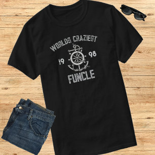 Camiseta Mundos Náuticos Físico Mais Louco Ano Passado