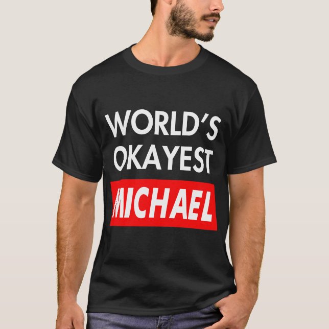 Camiseta Mundos OK Michael (Frente)