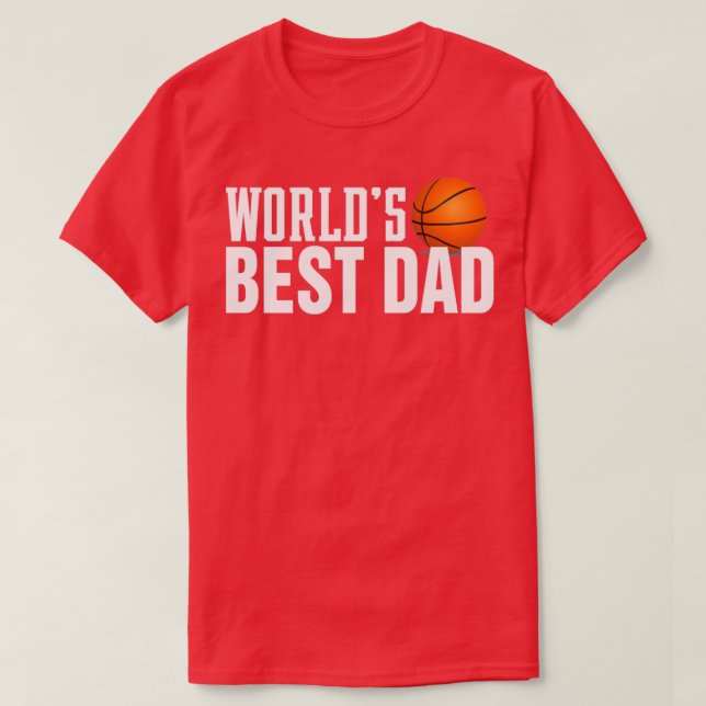 Camiseta Mundos Simples Melhor Tipografia de Pai (Frente do Design)