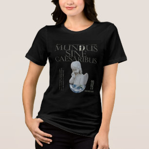 Camiseta Mundus Sine Caesaribus   Arte Única