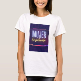 Camiseta munjer emderrada