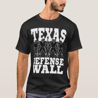 CAMISETA MURALHA DE DEFESA DO TEXAS - FUTEBOL DE DALLAS