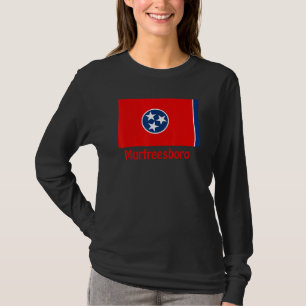 Camiseta Murfreesboro Tennessee Usa Flag Souvenir