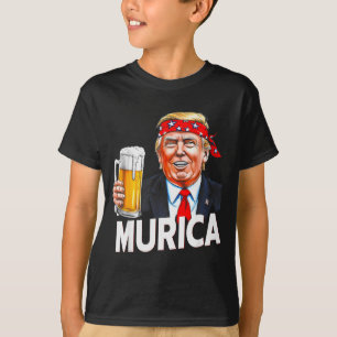 Camiseta Murica Faça O Natal Grande Novamente Engraçado Tru