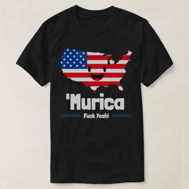Camiseta Murica Sim (Frente do Design)