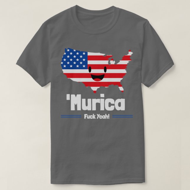 Camiseta Murica Sim (Frente do Design)