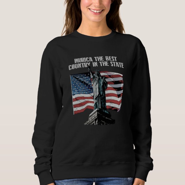 Camiseta Murica the Best Country American Humor USA 4th of  (Frente)