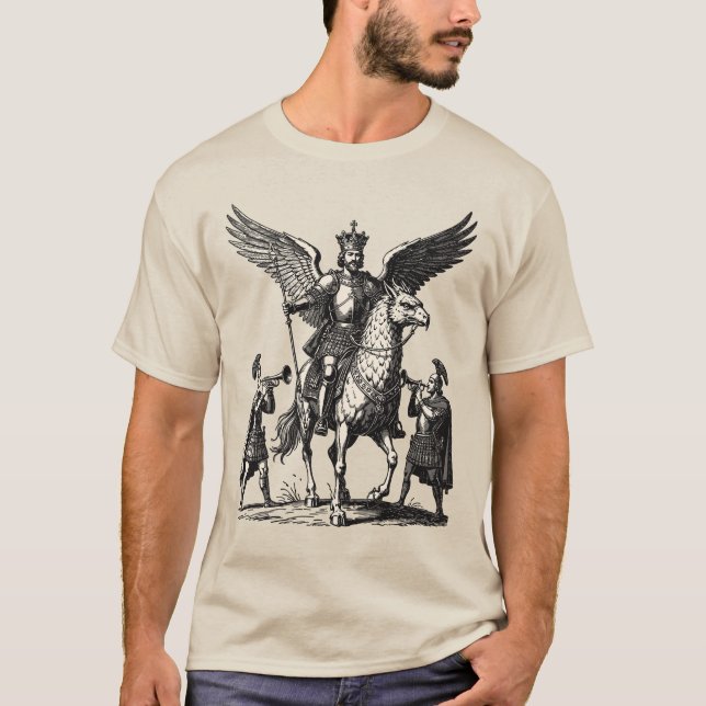Camiseta Murmur Heraldo dos Céus Sombrios (Frente)