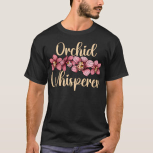 Camiseta Murmurador de Orquídea Engraçado Orquídea