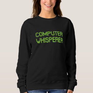 Camiseta Murmuriador de Computador Técnico de TI Retro Nerd
