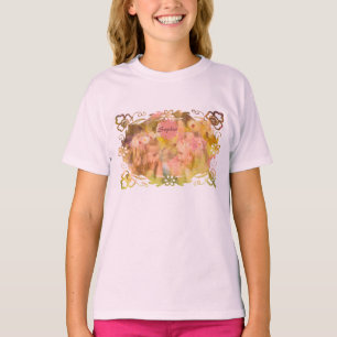 Camiseta Murmurios de Magia: Duas Amigas Fadas em um Jardim