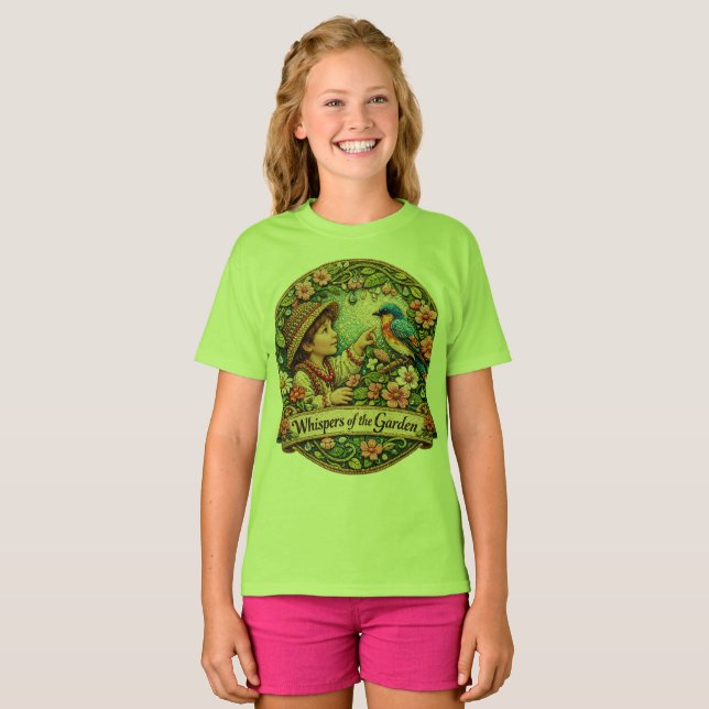 Camiseta Murmurios do Jardim: Um Conto de Contas de Maravil (Frente Completa)