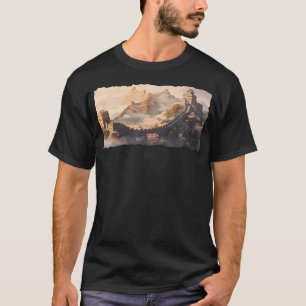 Camiseta Muro De excelente Da China, Sinceramente Paisagem