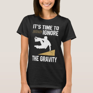 Camiseta Muro de Gymnast Urbano em Corrida para Traceur Par